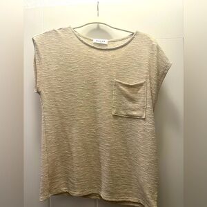 Gillie off white t- size small - never worn